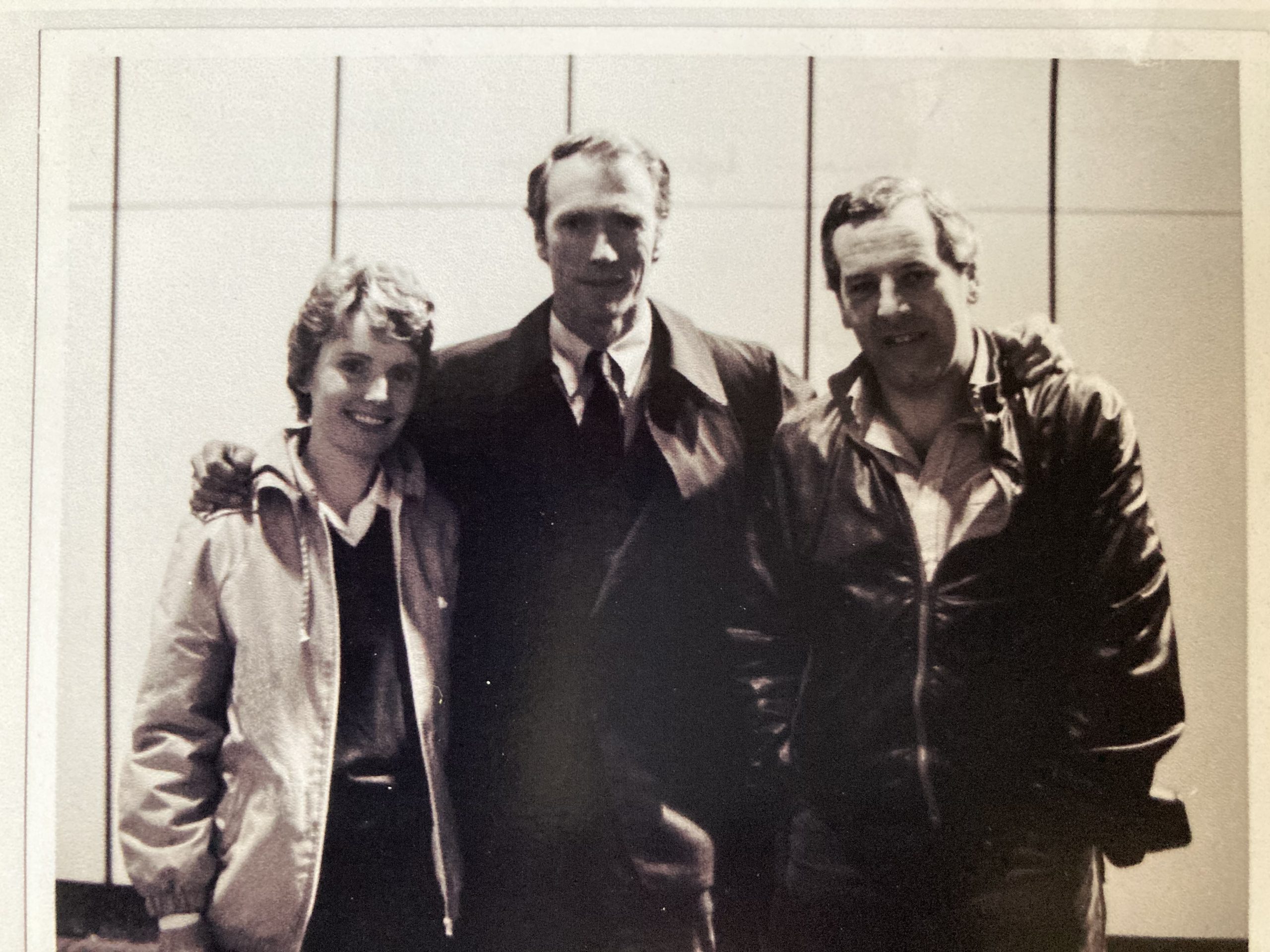 Craig Thomas and his wife Jill with Clint Eastwood. Photo courtesy of the Estate of Jill Thomas.
