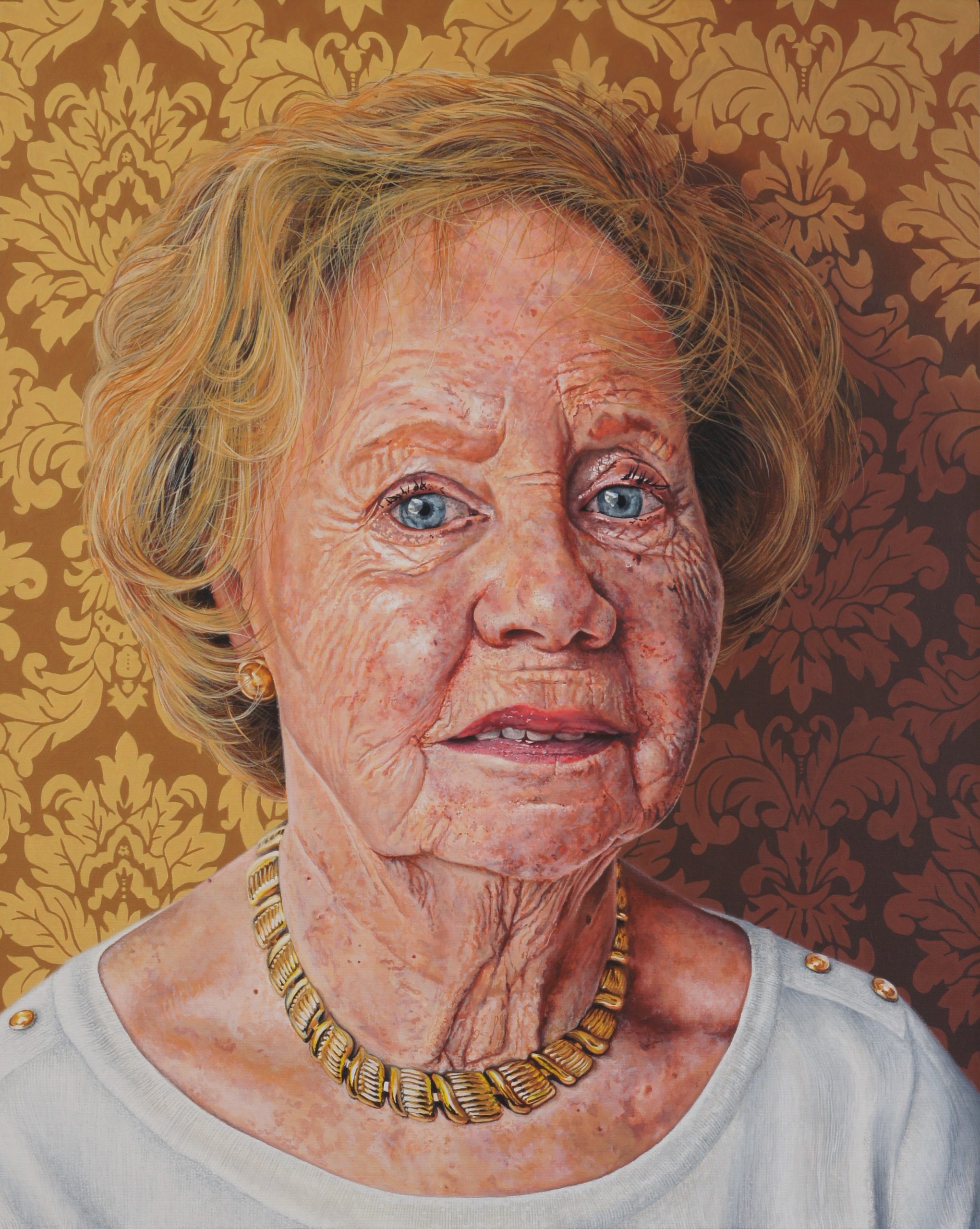 Peter's portrait of Joyce Richards from Walsall.
