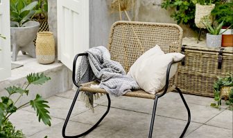 Interiors: conservatory inspiration Mundo rocking chair, £209, Beaumonde, www.beaumonde.co.uk